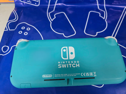 Switch Lite Turquoise Unboxed