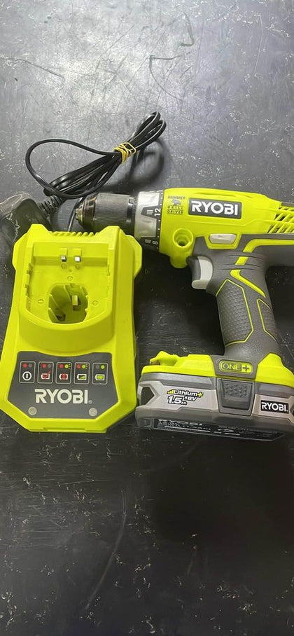 Ryobi One+ 18V 1.5Ah Cordless Percussion Drill R18PD-