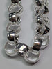 Brand new heavy silver beltcher chain