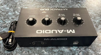 M-Audio M-Track Duo portable audio interface