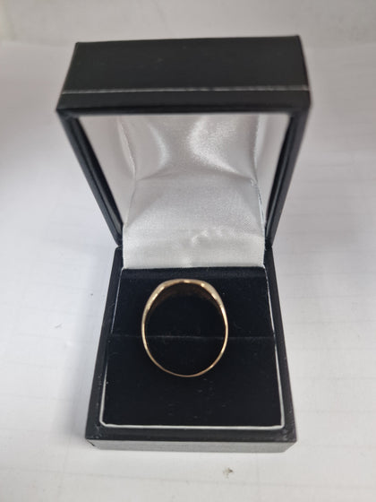 Gold Ring 9ct 375 6.4G Size Q