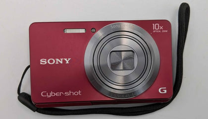Sony Cyber-shot DSC-W690 16.1MP Digital Camera 10x Zoom, With Carry Case, 2 X Batteries & Charger