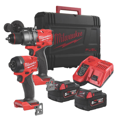 Milwaukee M18FPP2A3-502X 18V Twin Pack