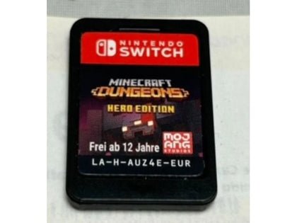 Minecraft Dungeons: Hero Edition - Nintendo Switch - Cartridge Only! - Great Yarmouth.