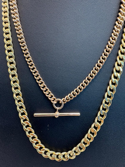 18CT Curb Chain Necklace 20.5g 22