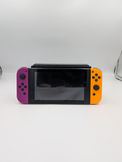 Nintendo Switch Purple And Orange