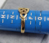 9ct Gold Celtic Knot Ring Size "O"