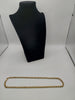 9k Gold belcher chain 18" Length 52.88G Hallmarked(375) &Tested