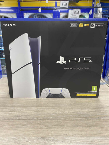 Playstation 5 Slim Digital Edition Console, 825GB, White, Boxed  *OPENED IN STORE*