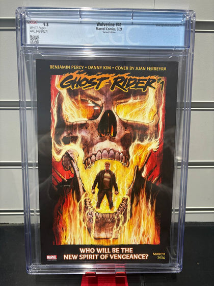 ** SALE ** Wolverine #41 CGC 9.8 Clayton Crain Variant Edition 50th Anniversary (2024)