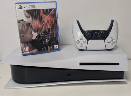 Sony Playstation 5 Disc Edition Console & 1 Game