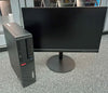 Lenovo Thinkcentre M720s, 256GB SSD, 8GB Ram, i5-8400, Windows 10, - With VGA Lenovo Monitor
