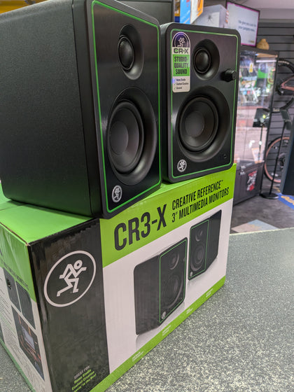 Mackie Cr3-x Multimedia Active Monitor Speakers Boxed