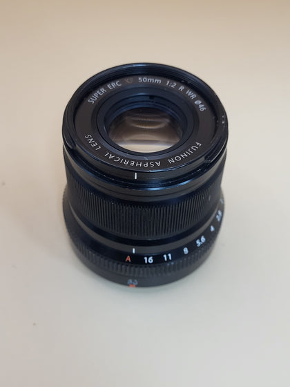 Fuji Fujinon XF 50mm F2 R WR AF Aspherical Prime Lens,