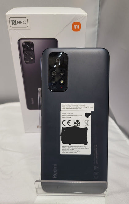 Xiaomi Redmi Note 11  Grey, 4GB+128GB,  Dual Sim, Unlocked