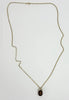 24" 9ct Yellow Gold Belcher Chain with Pendant