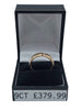 9ct 375 Hallmarked Dia Ring, Yellow Gold 6.7g, Size:T, Boxed