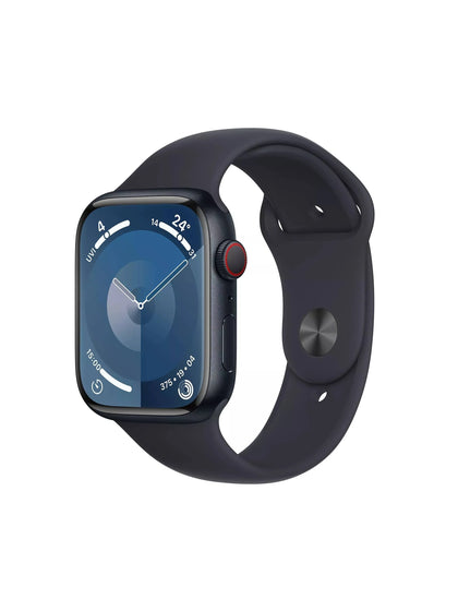 Apple Watch Series 9 - 45mm - GPS + Cellular - Midnight Aluminium Case - Midnight Sport Band - S/M