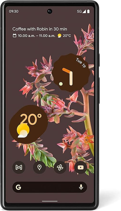 Google Pixel 6 Unlocked 128gb Obsideon Black