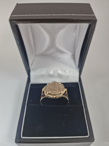 Gold Ring 375 9ct 2.5G Size P