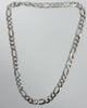 925 Silver Figaro Chain 22"