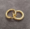 9ct Yellow Gold Hollow Hoop Earrings