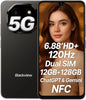 Blackview Shark 6 5G Smartphone 4GB 128GB 688 120Hz 5000mAh Android 15
