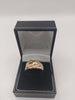 9k Gold Ring DIA 8.8G Hallmarked(375)&Tested Size X