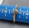 9ct Gold Diamond Ring ~ size I 1/2