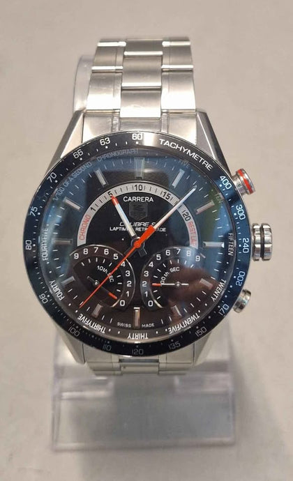 TAG Heuer Carrera Calibre S Lap timer CV7A10, Boxed