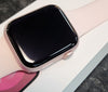 Apple Watch Series 9 Cellular,, Pink Aluminium, 45mm,  with Light Pink Sports Band
