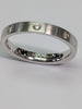 18ct White Gold Diamond Ring Matt Finish