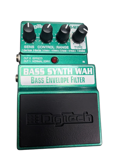 DIGITECH X-SERIES BASS SYNTH WAH GUITAR PEDAL