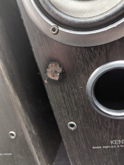 ***SALE***  Kenwood Bass Reflex 2 way sound system,  3 speaker system s-f100