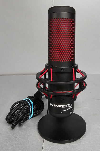 HyperX QuadCast – Standalone Microphone for streamers, content creators and gamers PC, PS4, and Mac, usb