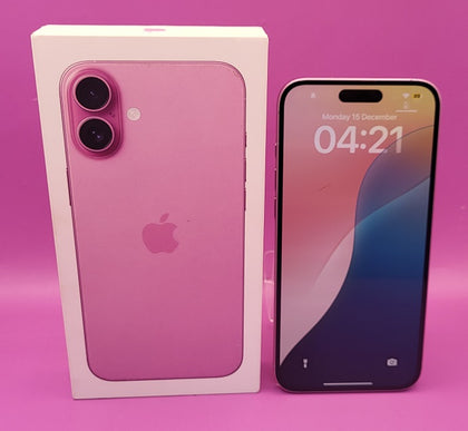 Apple iPhone 16 Plus - 128GB - Pink - Unlocked 92% Battery Health