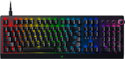 Razer BlackWidow V3 Pro (Green Switch) - Wireless Full-height Mechanical Gaming Keyboard (Clicky Mechanical Switches, RGB Chroma Lighting, US Layout