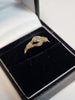 9ct Yellow Gold Double Loop Ring _ Size O/P - 1.40g