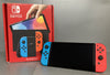 Nintendo Switch Neon Red/Blue OLED Console Bundle ( + Unboxed Mario Kart 8 Deluxe ) ** Boxed **