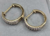 9ct Gold Diamond Earrings