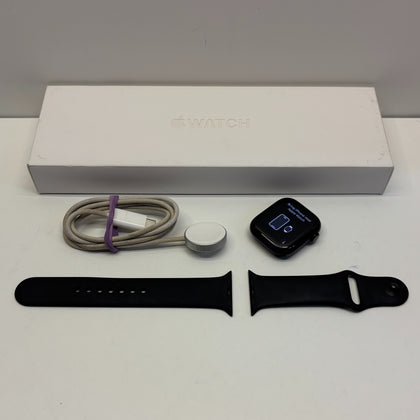 Apple Watch Series 11 42mm Jet Black Aluminum Case Black Sports Band Boxed
