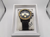 Softech Men's Black and Gold watch