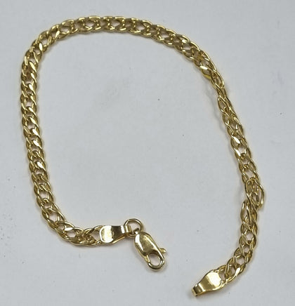 9ct gold bracelet 7.5 