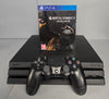 Sony Playstation 4 Pro Console, 1TB Black, Unboxed + Mortal Kombat