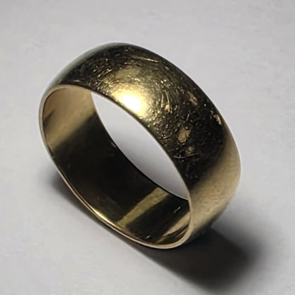 22CT Gold Wedding Band -Size n 1/2