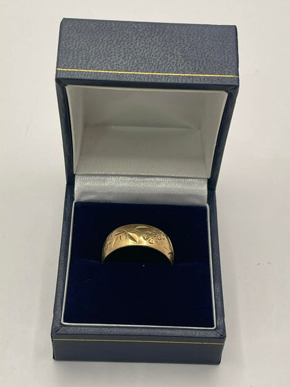 9ct Gold Ring - P