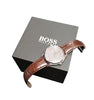 Hugo Boss Men's Watch Grey/Gold**Boxed**