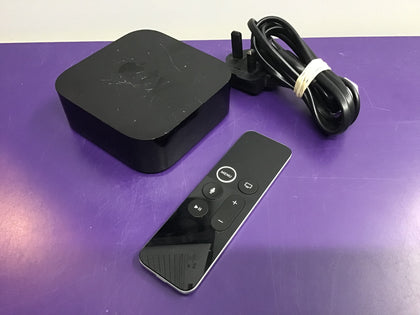 Apple TV Box inc. 4K **1st Gen** - 32GB - Model: A1842 + Siri Remote