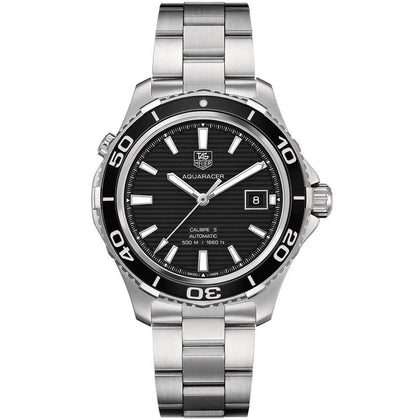 TAG Heuer Calibre 5 WAK2110.BA0830 Steel Black 41mm