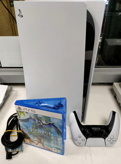 Sony Playstation 5 (PS5) Console - With PS5 Horizon Forbidden West